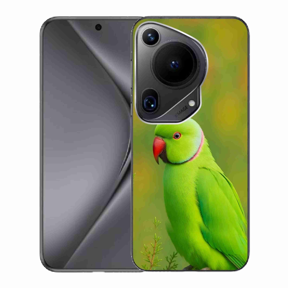 Gél borítás mmCase a Huawei Pura 70 Ultra készülékhez - papagáj alexander 2