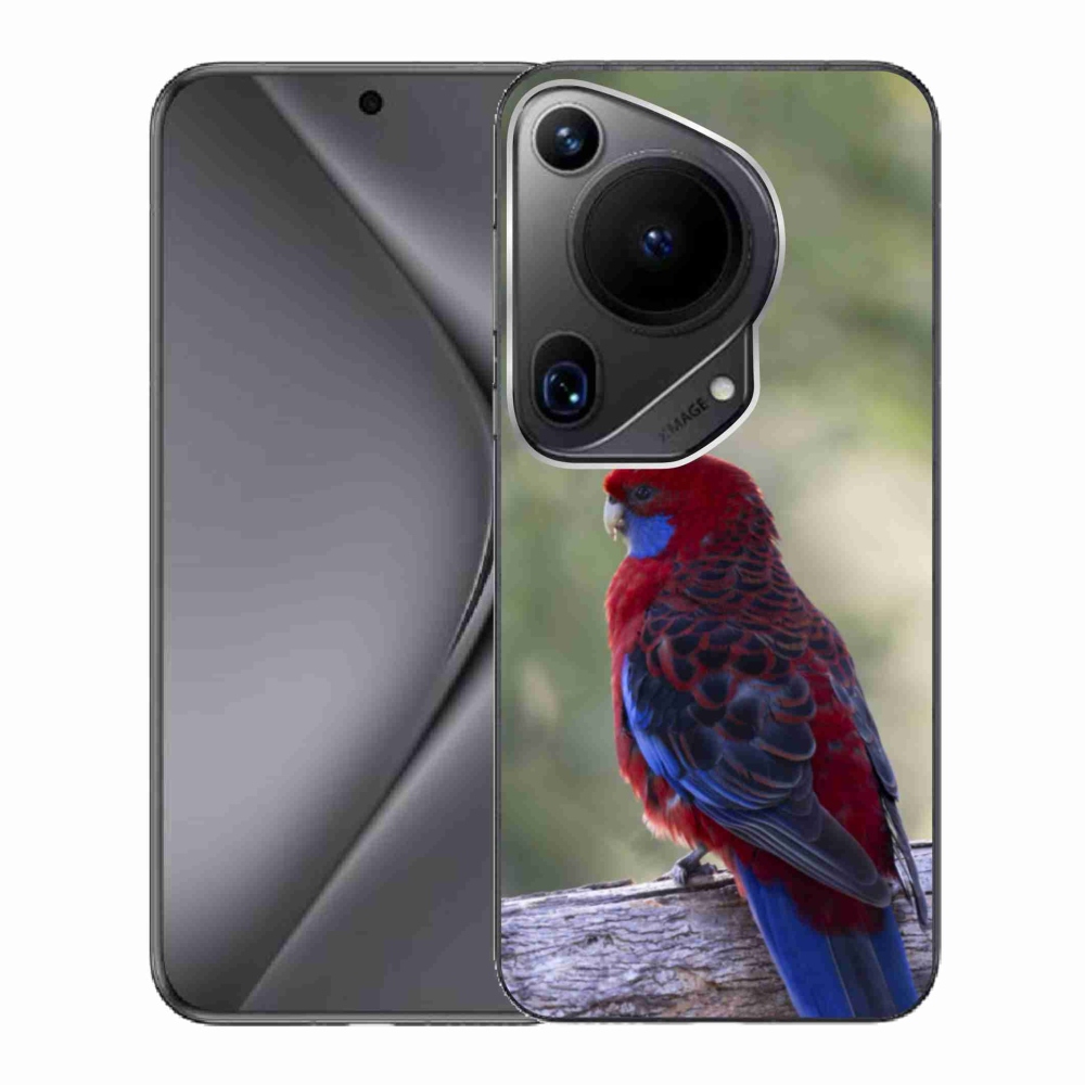 Gél borítás mmCase a Huawei Pura 70 Ultra készülékhez - papagáj rosela