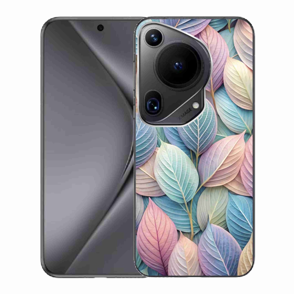 Gél borító mmCase a Huawei Pura 70 Ultra készülékhez - pasztell levelek