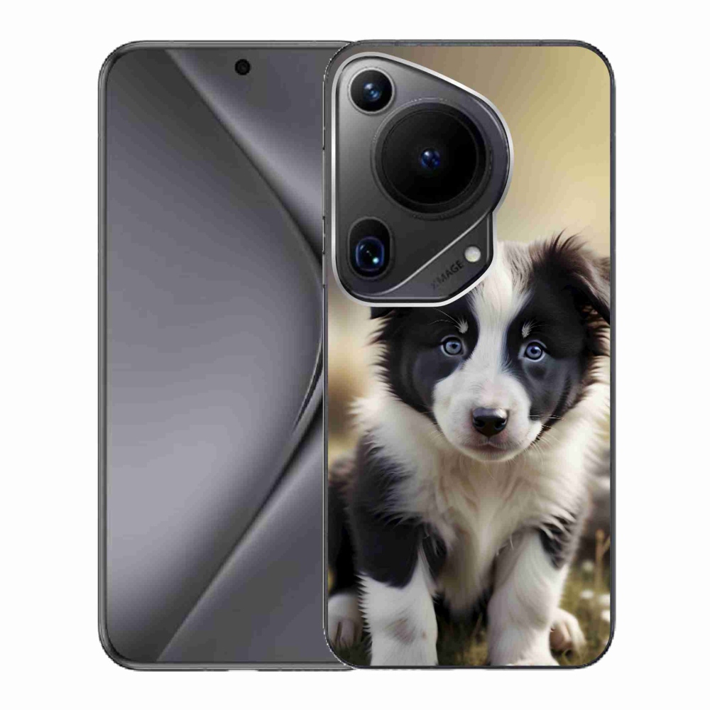 mmCase gél tok a Huawei Pura 70 Ultra-hoz – aranyos border collie