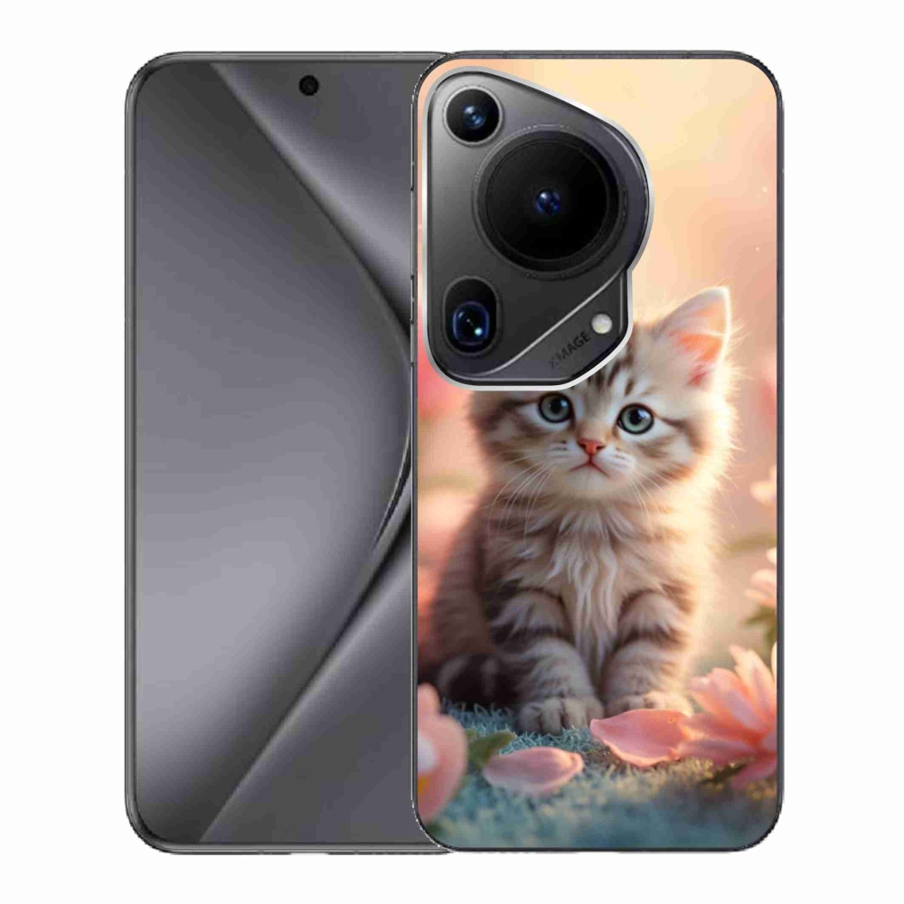 Gélburkolat mmCase a Huawei Pura 70 Ultra - aranyos cica 8