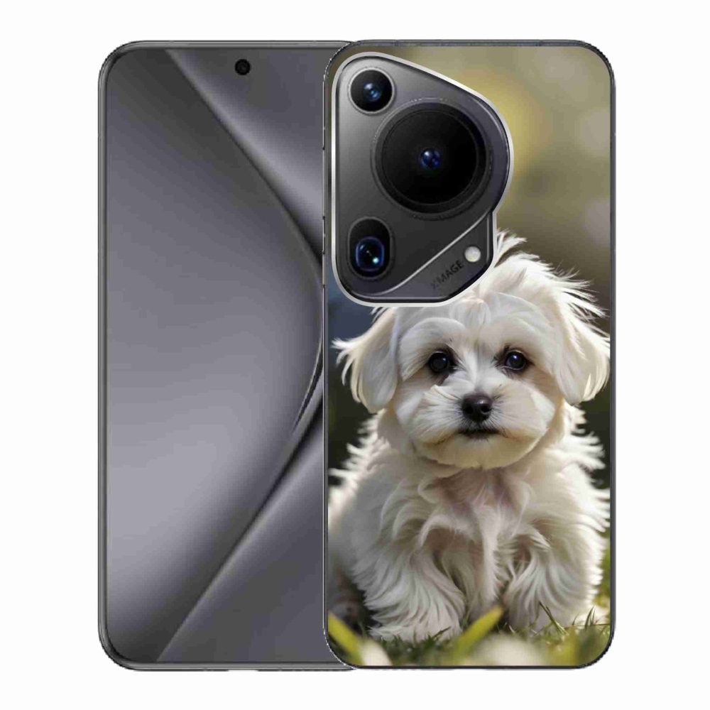 mmCase gél tok a Huawei Pura 70 Ultra-hoz – aranyos máltai kutyus