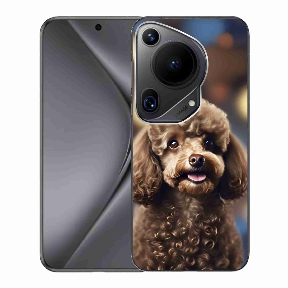 mmCase gél tok a Huawei Pura 70 Ultra-hoz – aranyos pudli