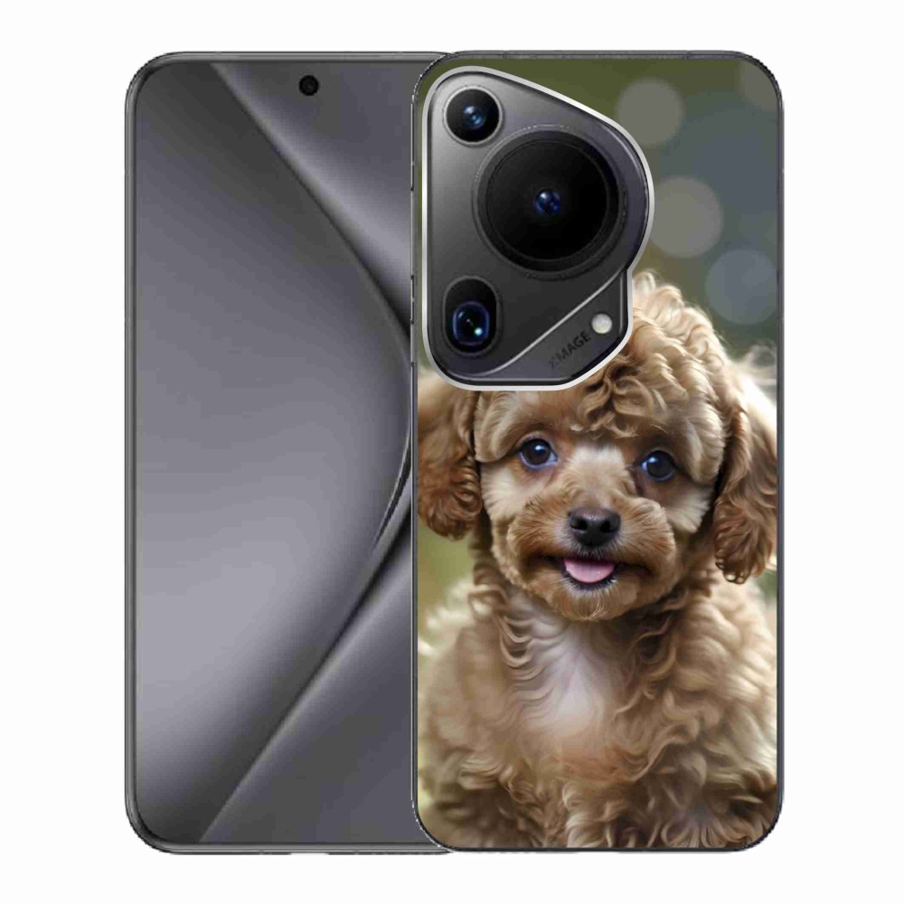 mmCase gél tok a Huawei Pura 70 Ultra-hoz – aranyos pudli