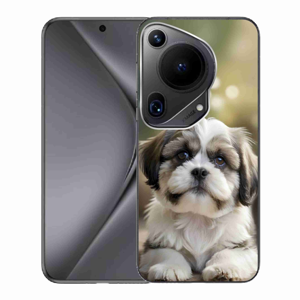 mmCase gél tok a Huawei Pura 70 Ultra-hoz – aranyos shih-tzu