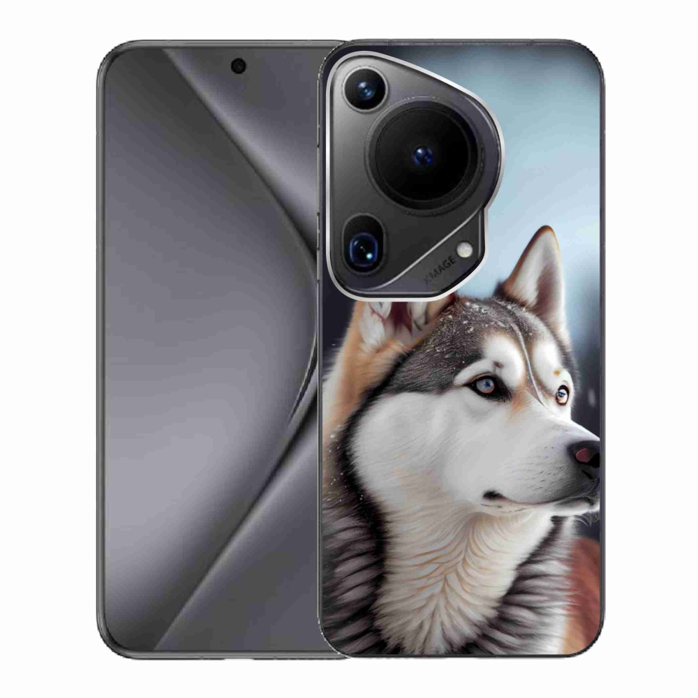 mmCase gélhuzat a Huawei Pura 70 Ultra-hoz – szibériai husky