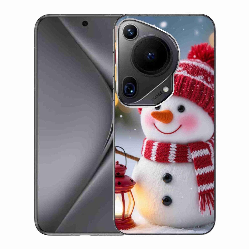 Gél borító mmCase a Huawei Pura 70 Ultra - hóember 2 számára