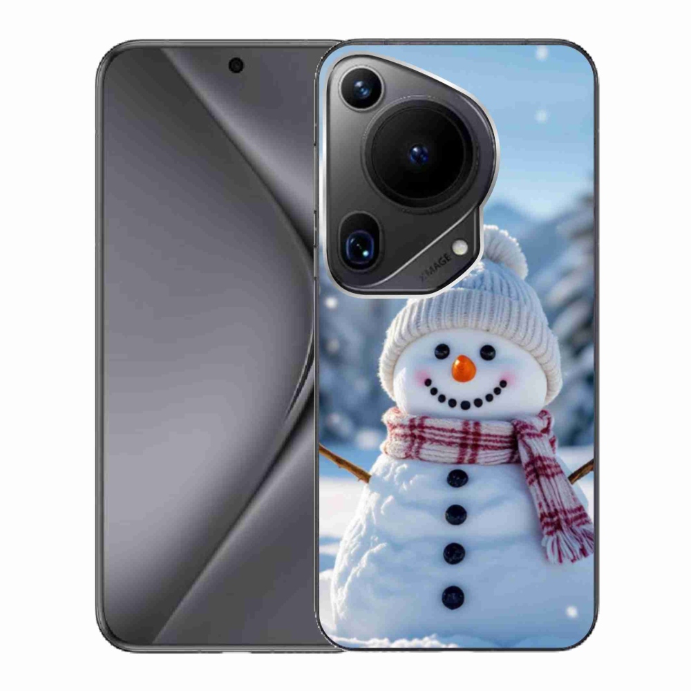 Gél borítás mmCase a Huawei Pura 70 Ultra - hóember 3