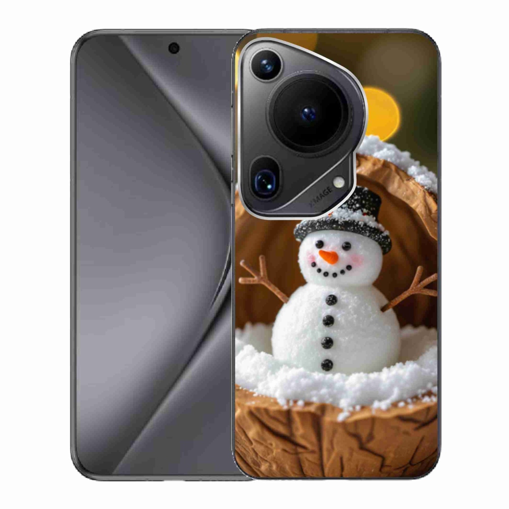 Gél borítás mmCase a Huawei Pura 70 Ultra - hóember 4