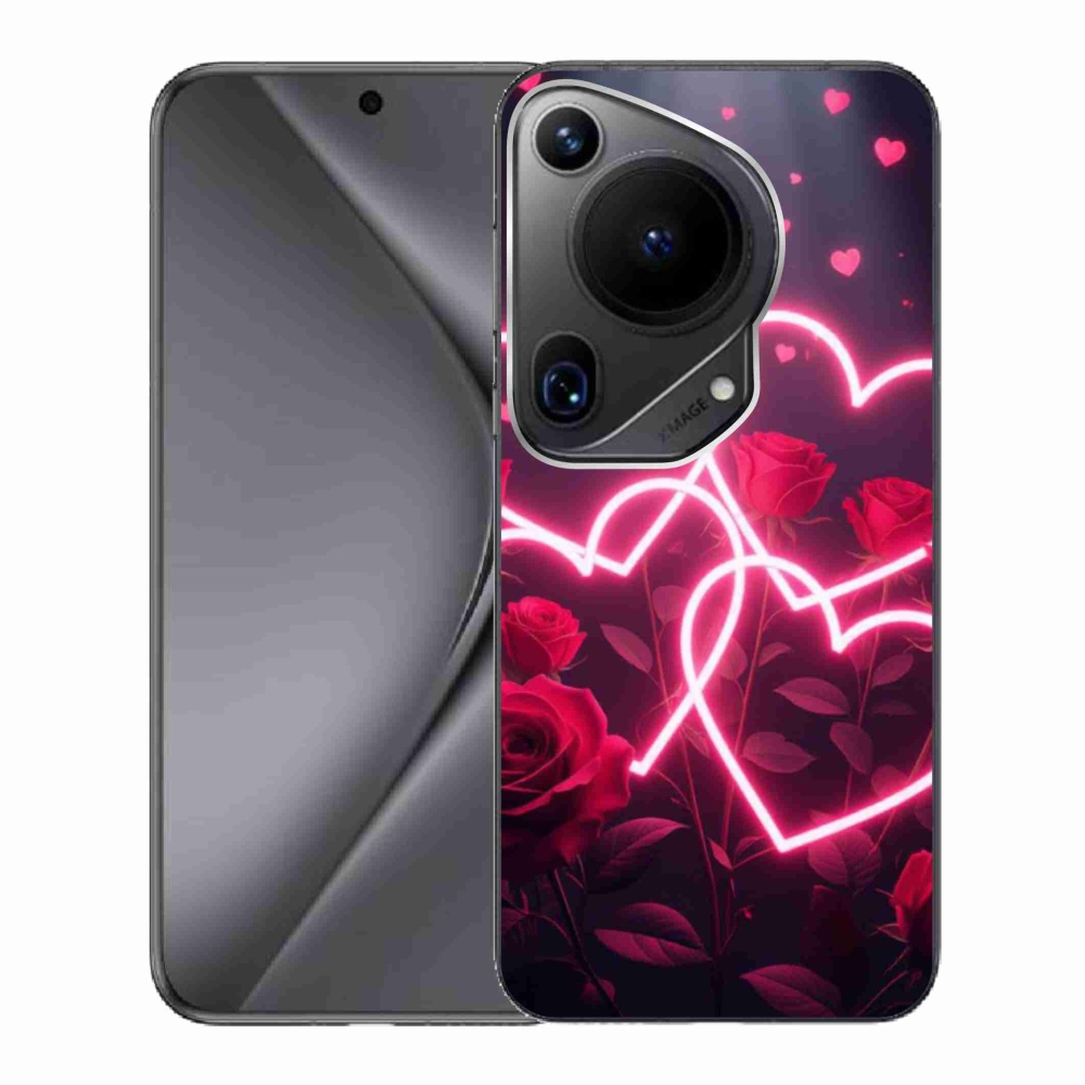 Gél borítás mmCase a Huawei Pura 70 Ultra számára - a szeretet szíve