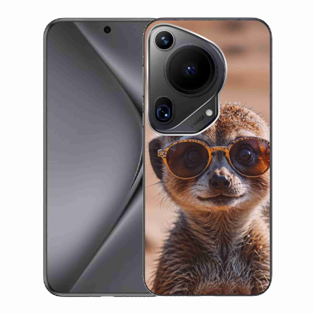 Gél borítás mmCase a Huawei Pura 70 Ultra számára - stílusos surikata