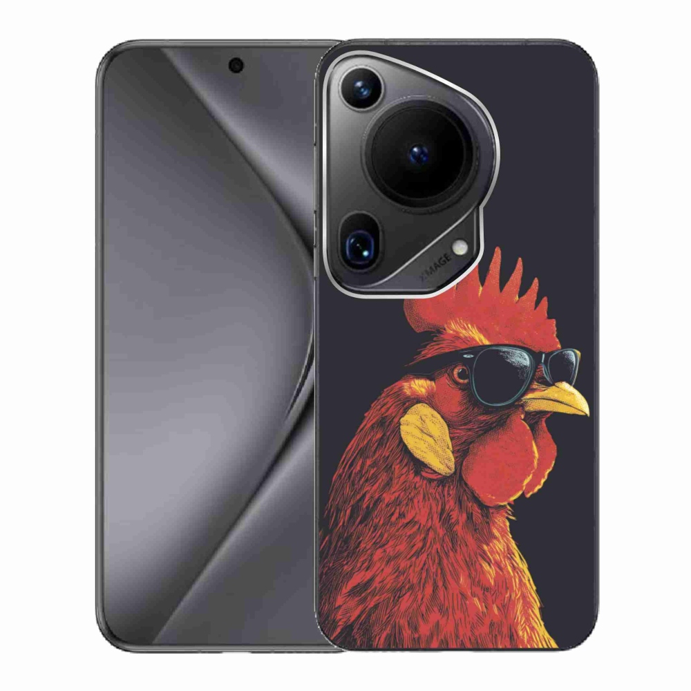 Gél borítás mmCase a Huawei Pura 70 Ultra számára - stílusos kakas