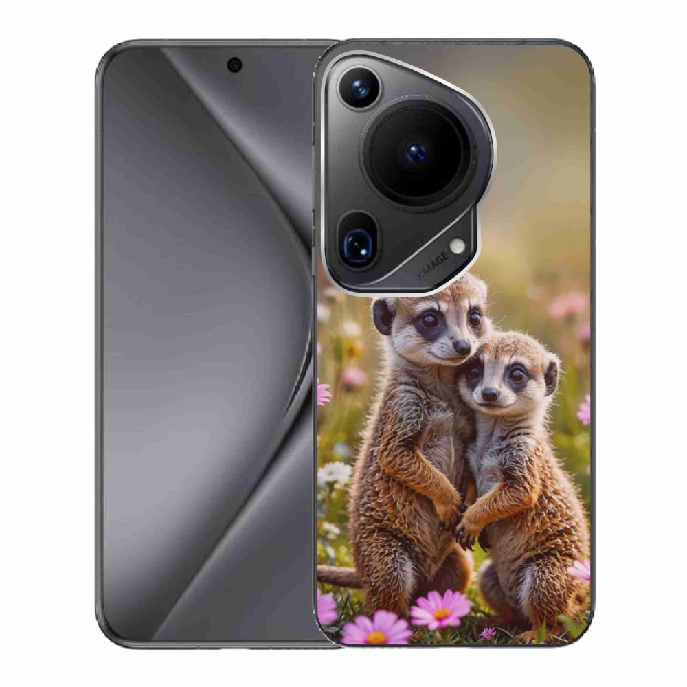 mmCase gél tok a Huawei Pura 70 Ultra-hoz – szurikáta duó