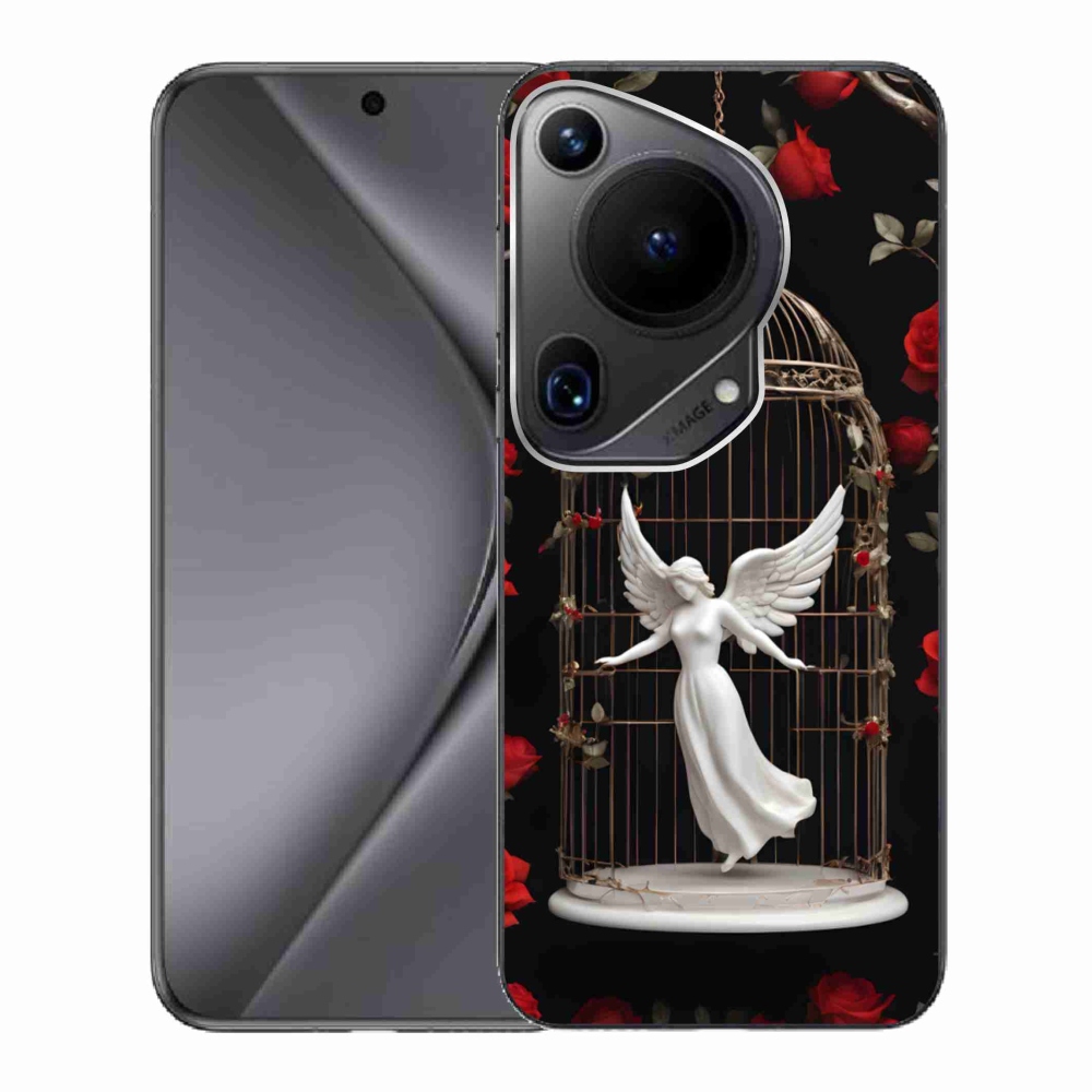 Gél borítás mmCase a Huawei Pura 70 Ultra számára - csapdába esett angyal