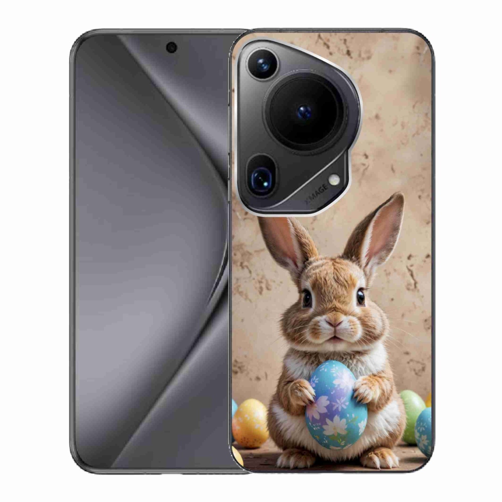 mmCase gélhuzat a Huawei Pura 70 Ultra-hoz – húsvéti nyuszi