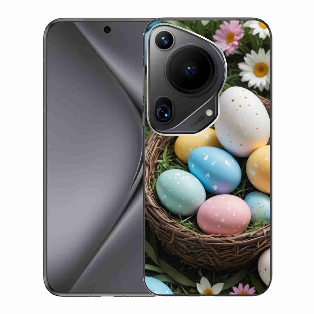 Gél borítás mmCase a Huawei Pura 70 Ultra számára - Húsvéti tojások 2