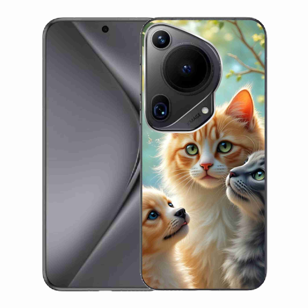 Gél borítás mmCase a Huawei Pura 70 Ultra - állati barátság 2