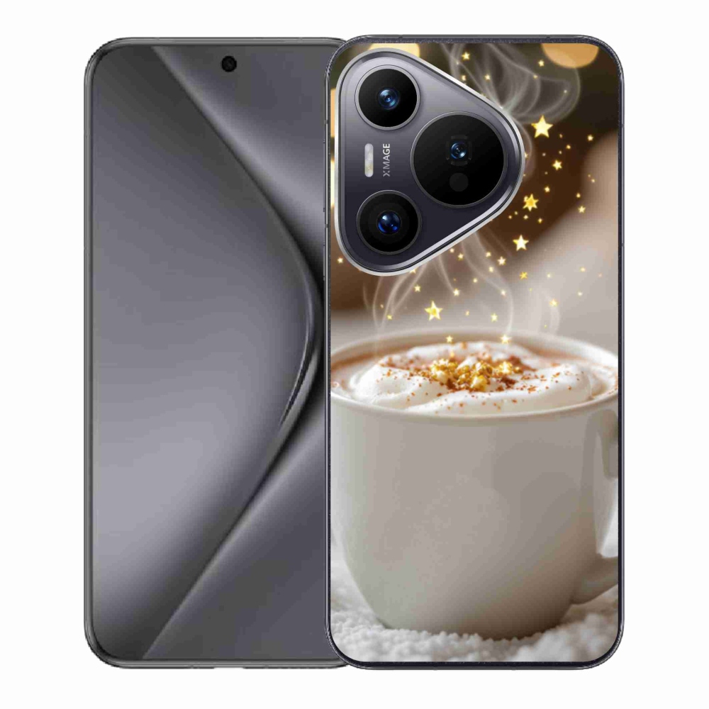 Gélburkolat mmCase a Huawei Pura 70-en - Karácsonyi forró ital