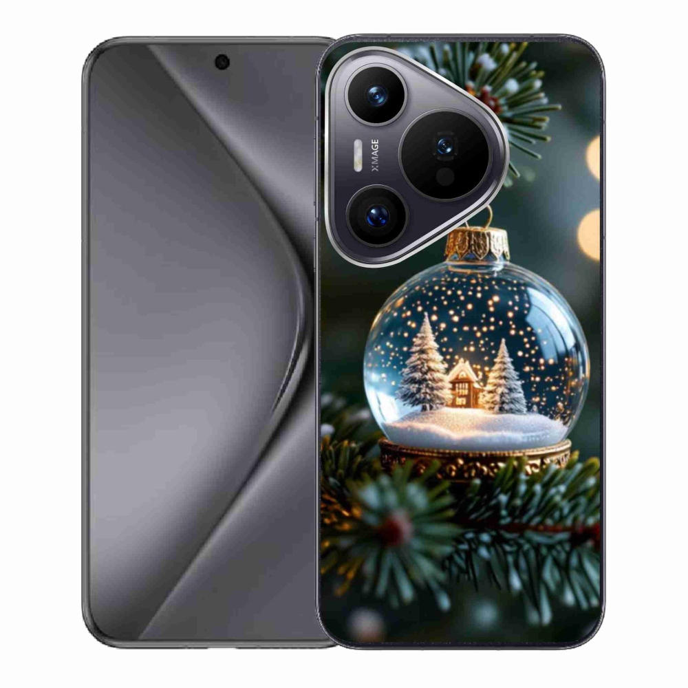 Gél borító mmCase a Huawei Pura 70-hez - Karácsonyi golyók 2