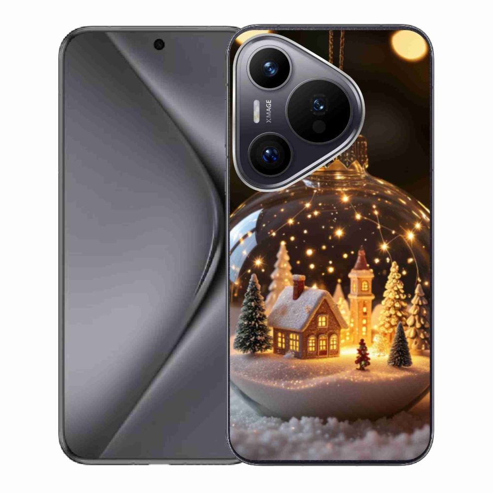 Gél borító mmCase a Huawei Pura 70-hez - Karácsonyi golyók 3