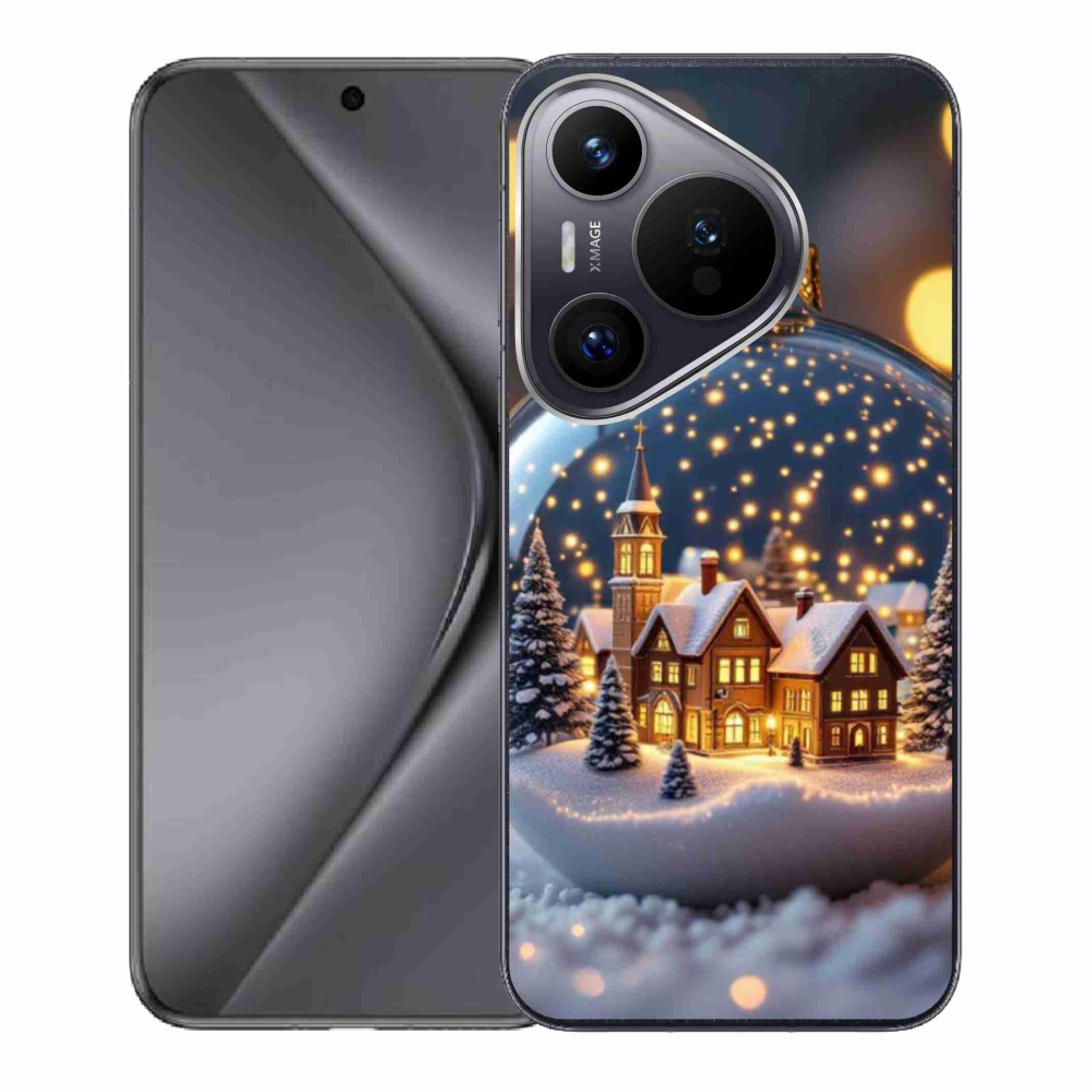 Gél borítás mmCase a Huawei Pura 70-hez - Karácsonyi golyók 4