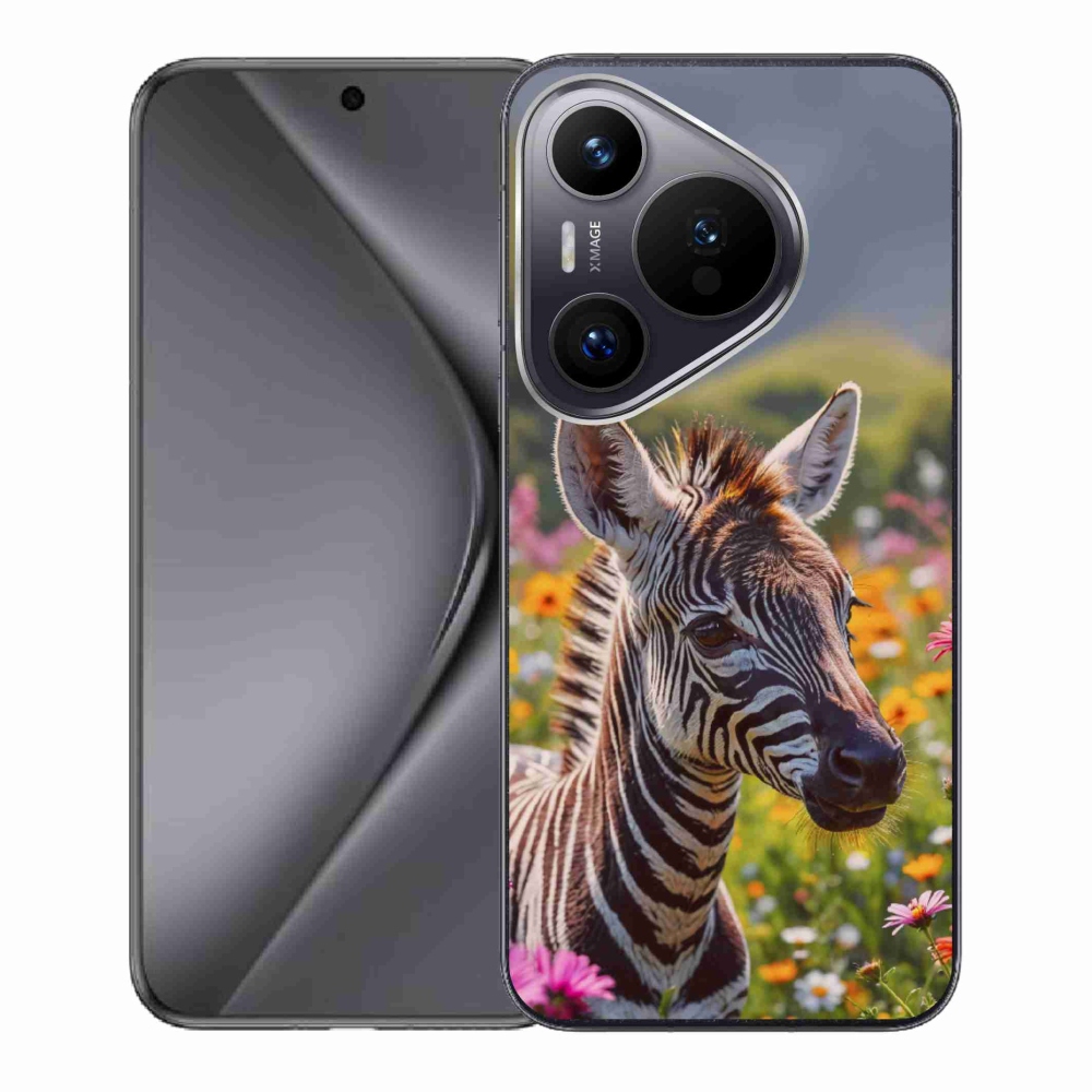 mmCase gél tok a Huawei Pura 70-hez – zebra a réten