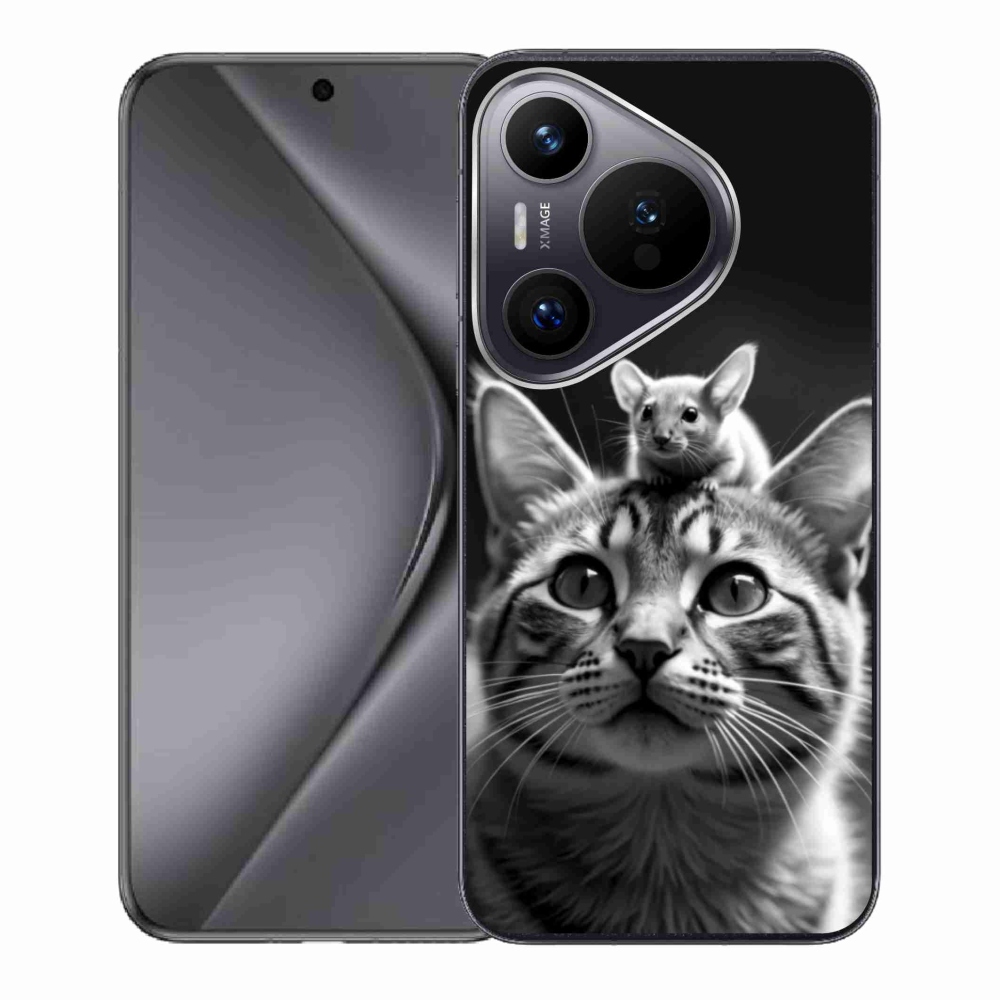Zselés borítás mmCase a Huawei Pura 70 - állati barátság 2