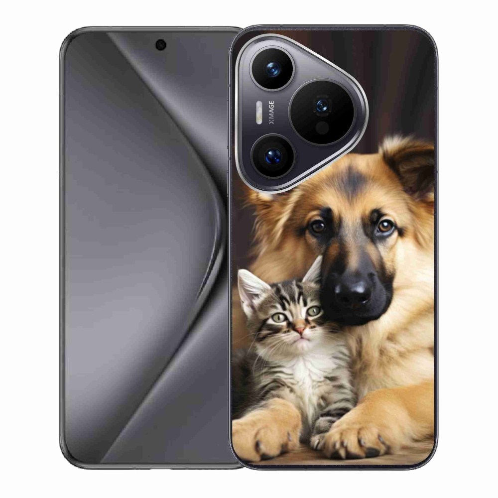 Gél borító mmCase a Huawei Pura 70-hez - állatbarátság