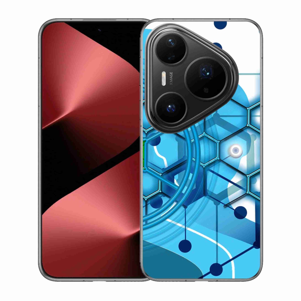 Gél borítás mmCase a Huawei Pura 80 Pro készülékhez - absztrakt minta 2