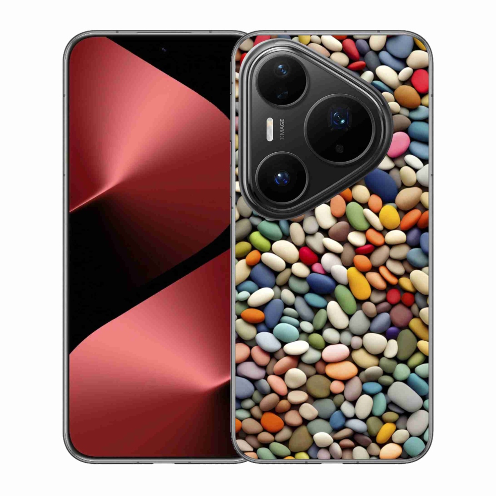 Gél borítás mmCase a Huawei Pura 80 Pro készülékhez - színes strasszkövek 2