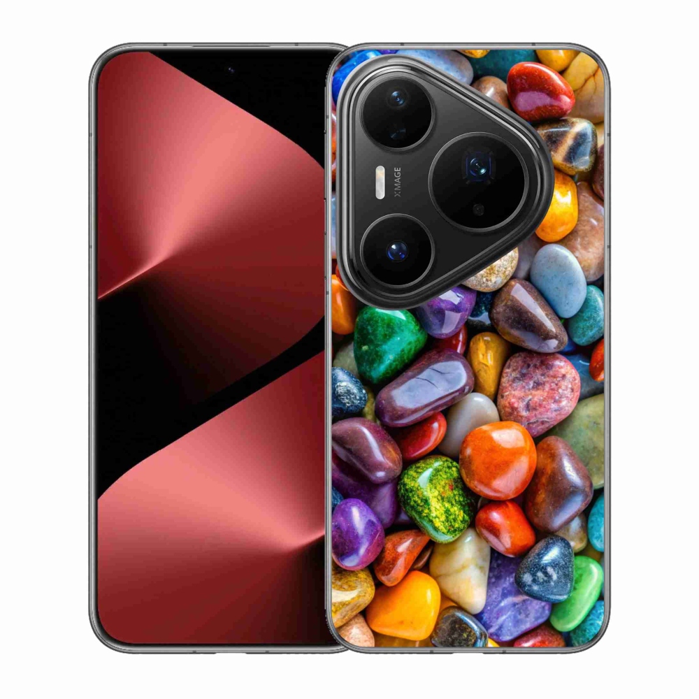 Gél borítás mmCase a Huawei Pura 80 Pro számára - színes strasszkövek