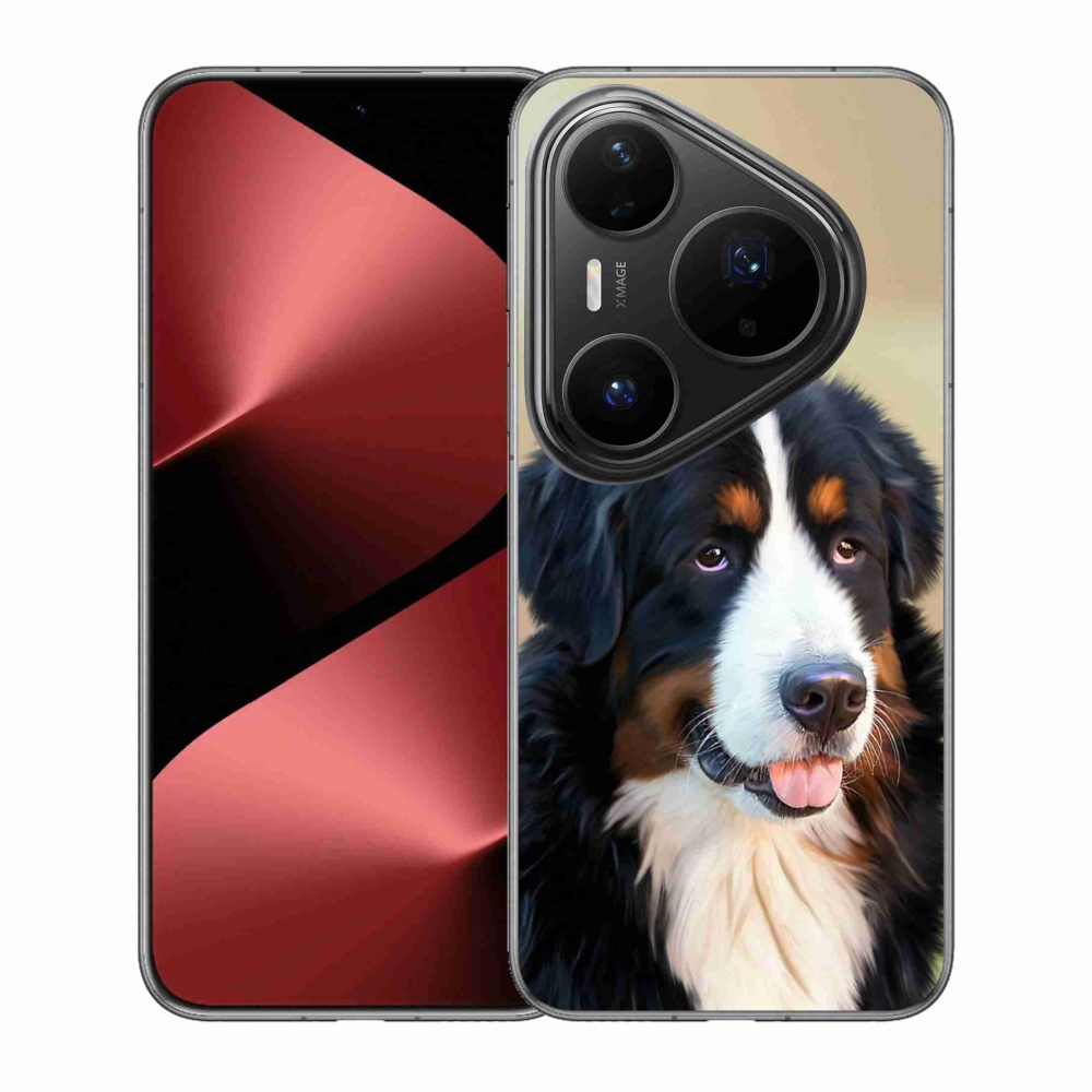 Gél borítás mmCase a Huawei Pura 80 Pro készülékhez - Berni hegyi kutya