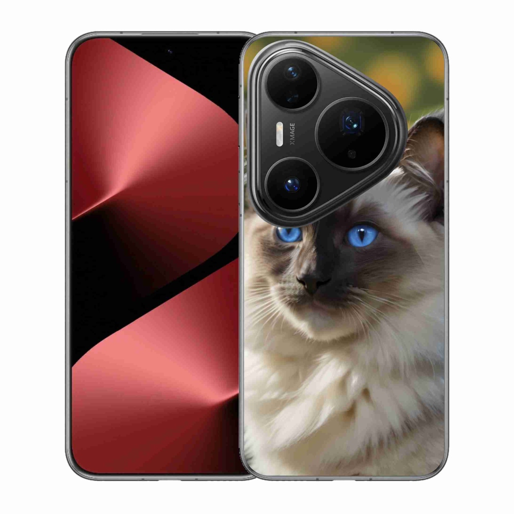 Zselés borítás mmCase a Huawei Pura 80 Pro készülékhez - fehér rongybaba