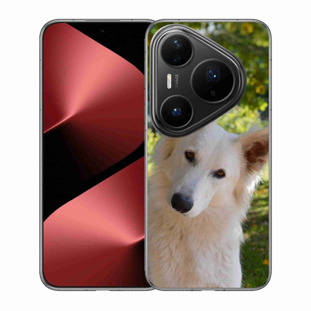 Gél borítás mmCase a Huawei Pura 80 Pro készülékhez - fehér svájci pásztor 1