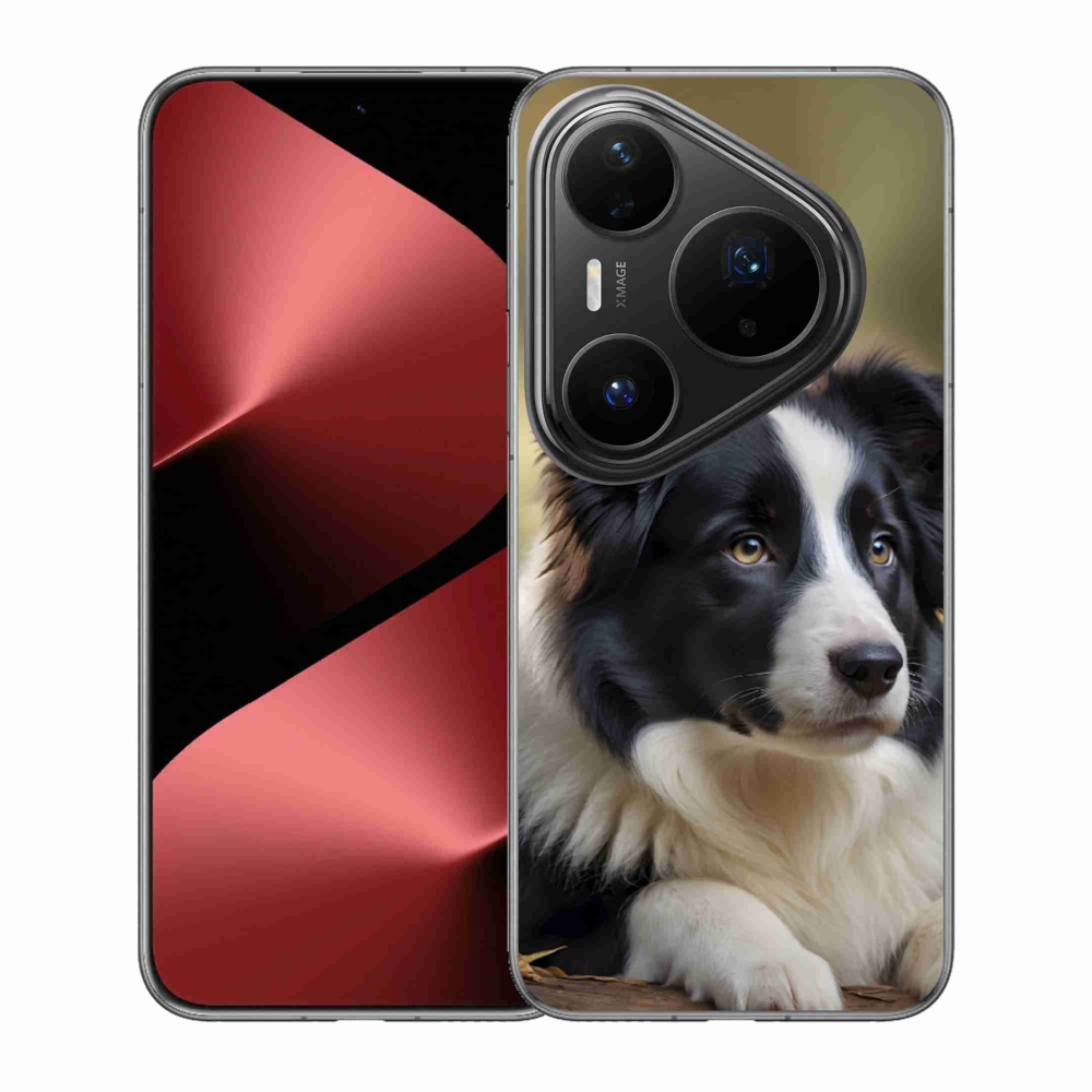 mmCase gél tok a Huawei Pura 80 Pro-hoz – border collie 2
