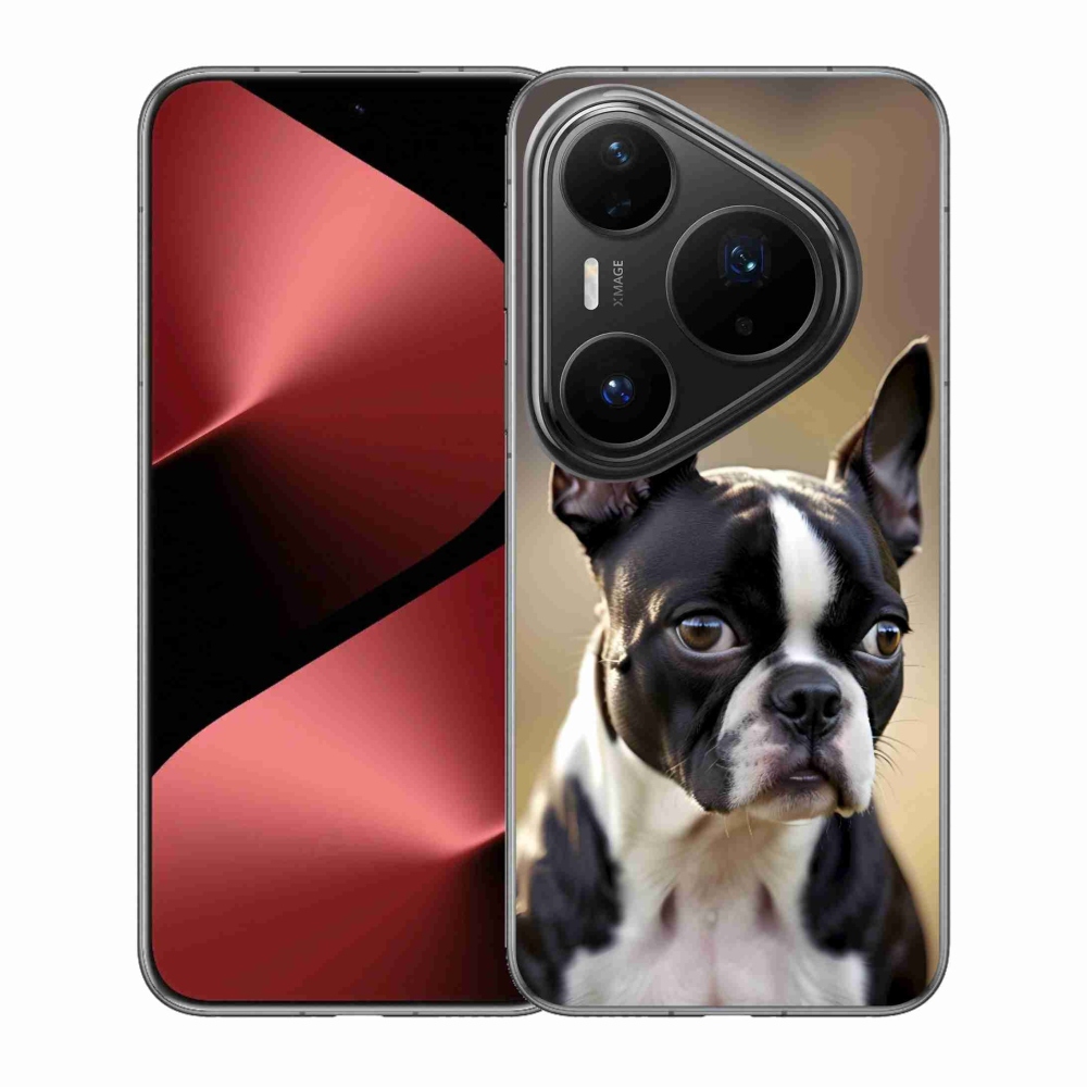 mmCase gél tok a Huawei Pura 80 Pro-hoz – bostoni terrier