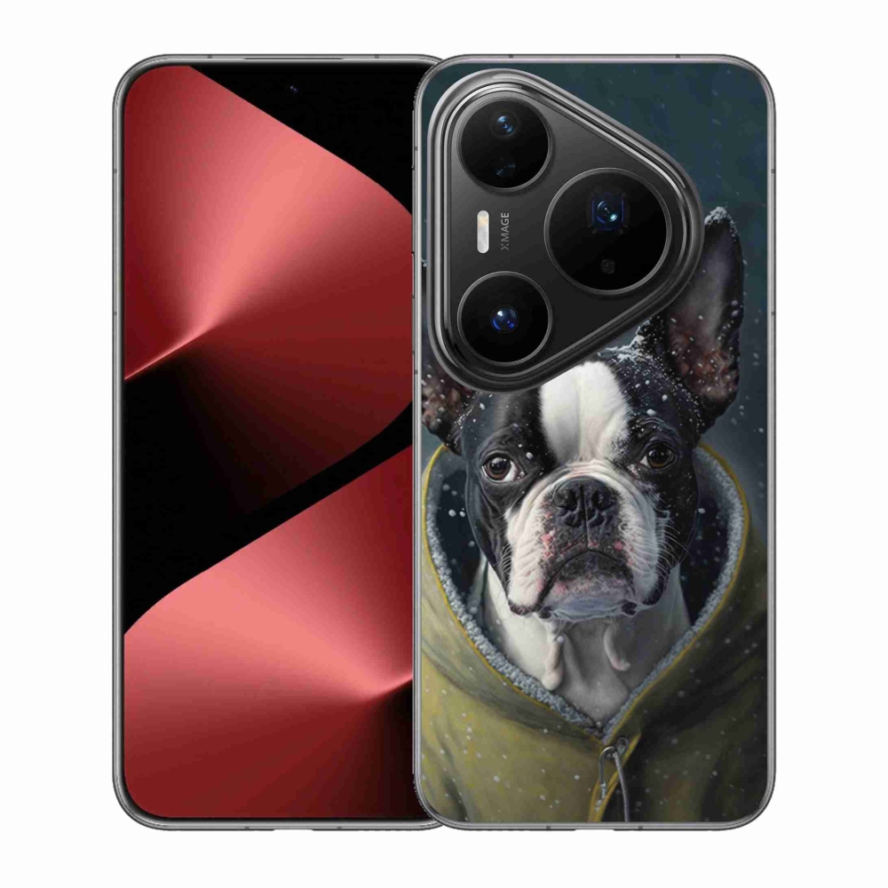 Gél borítás mmCase a Huawei Pura 80 Pro számára - bulldog