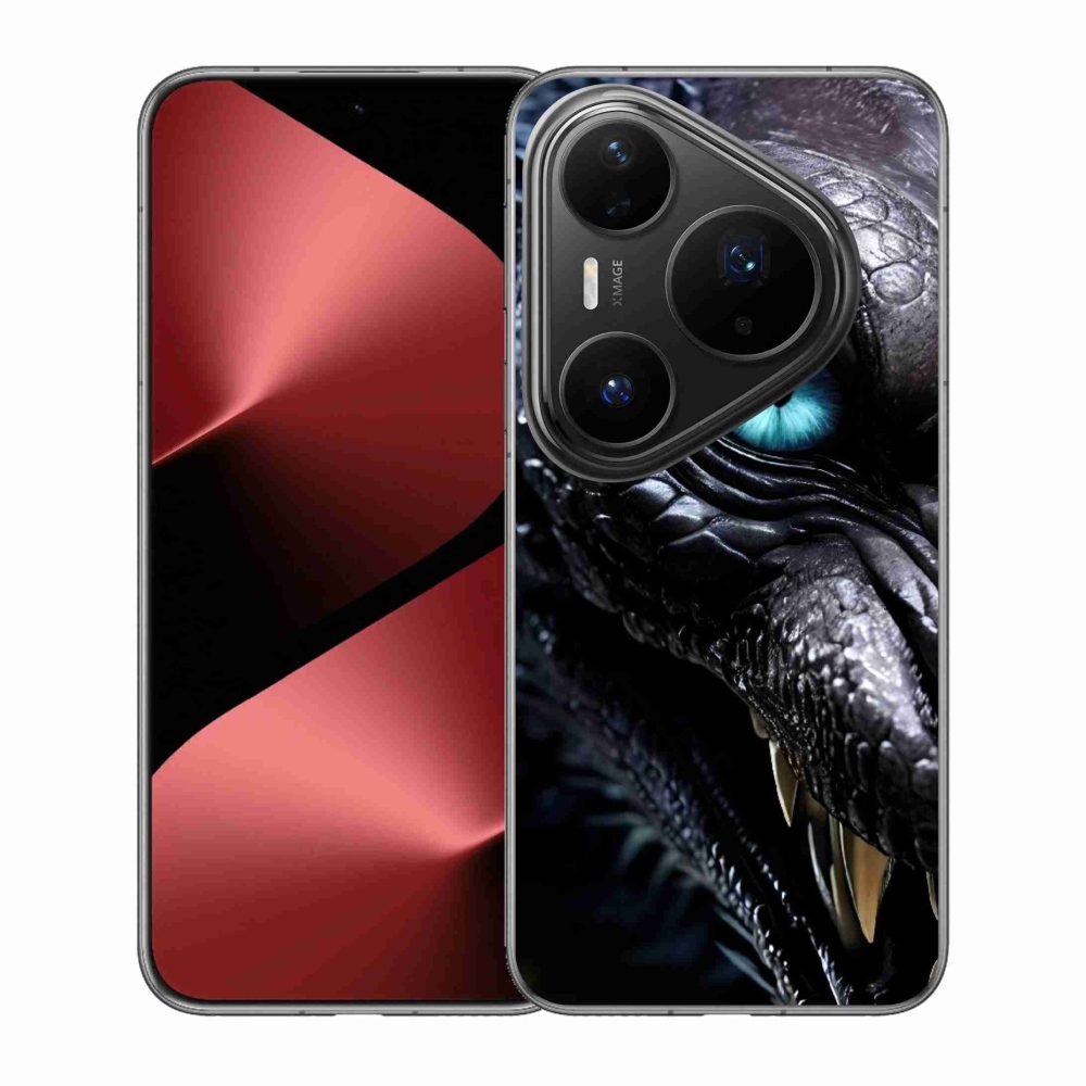 mmCase gél tok a Huawei Pura 80 Pro-hoz – sárkányos mintával