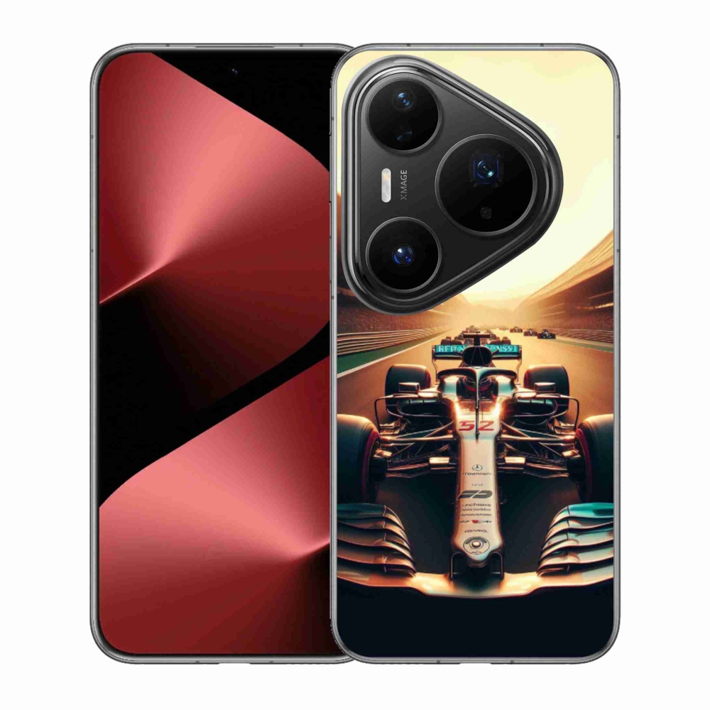 Zselés borítás mmCase a Huawei Pura 80 Pro készülékhez - formula 1