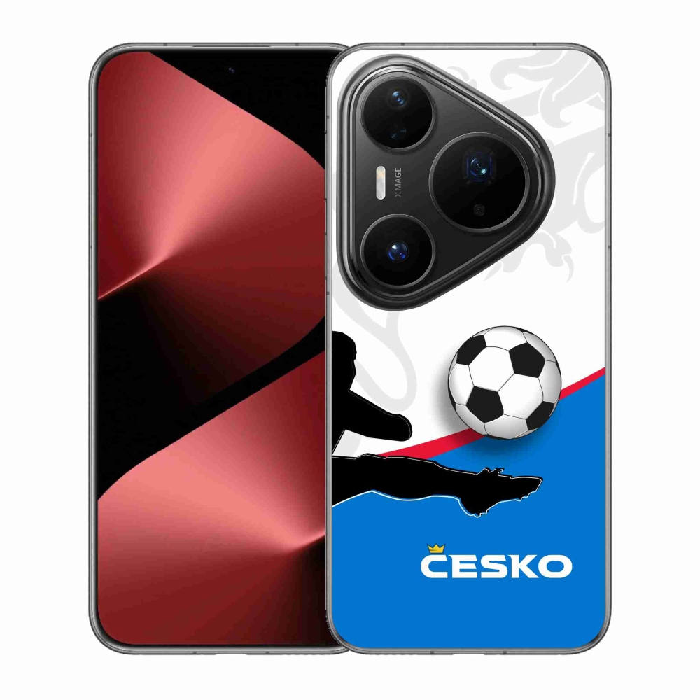 Gél borítás mmCase a Huawei Pura 80 Pro-hoz - futball Csehország 3