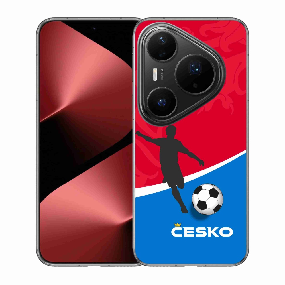 Gél borítás mmCase a Huawei Pura 80 Pro számára - futball Csehország
