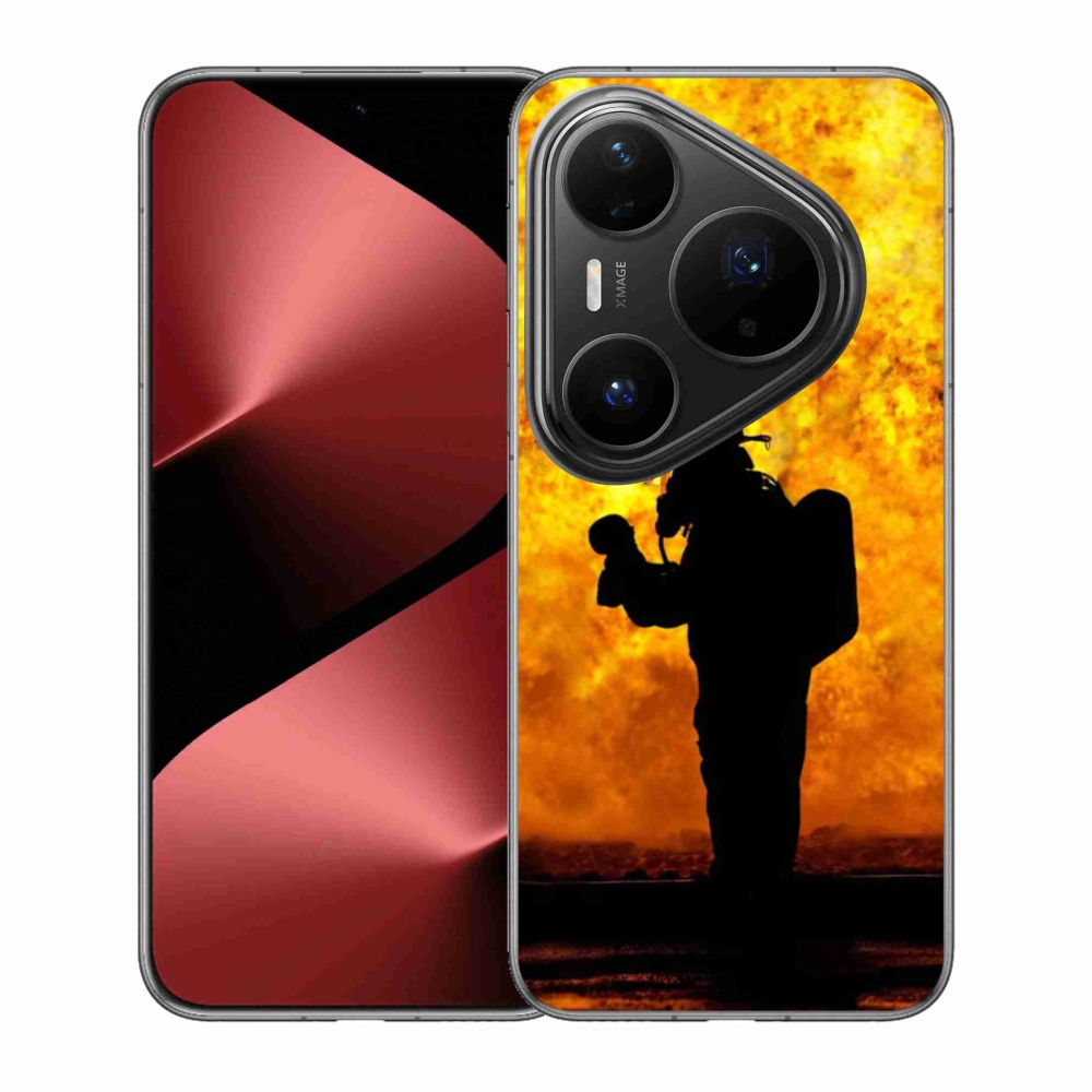 Gél borítás mmCase a Huawei Pura 80 Pro számára - tűzoltó