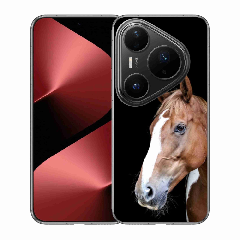 Zselés tok mmCase a Huawei Pura 80 Pro-hoz - barna ló 3