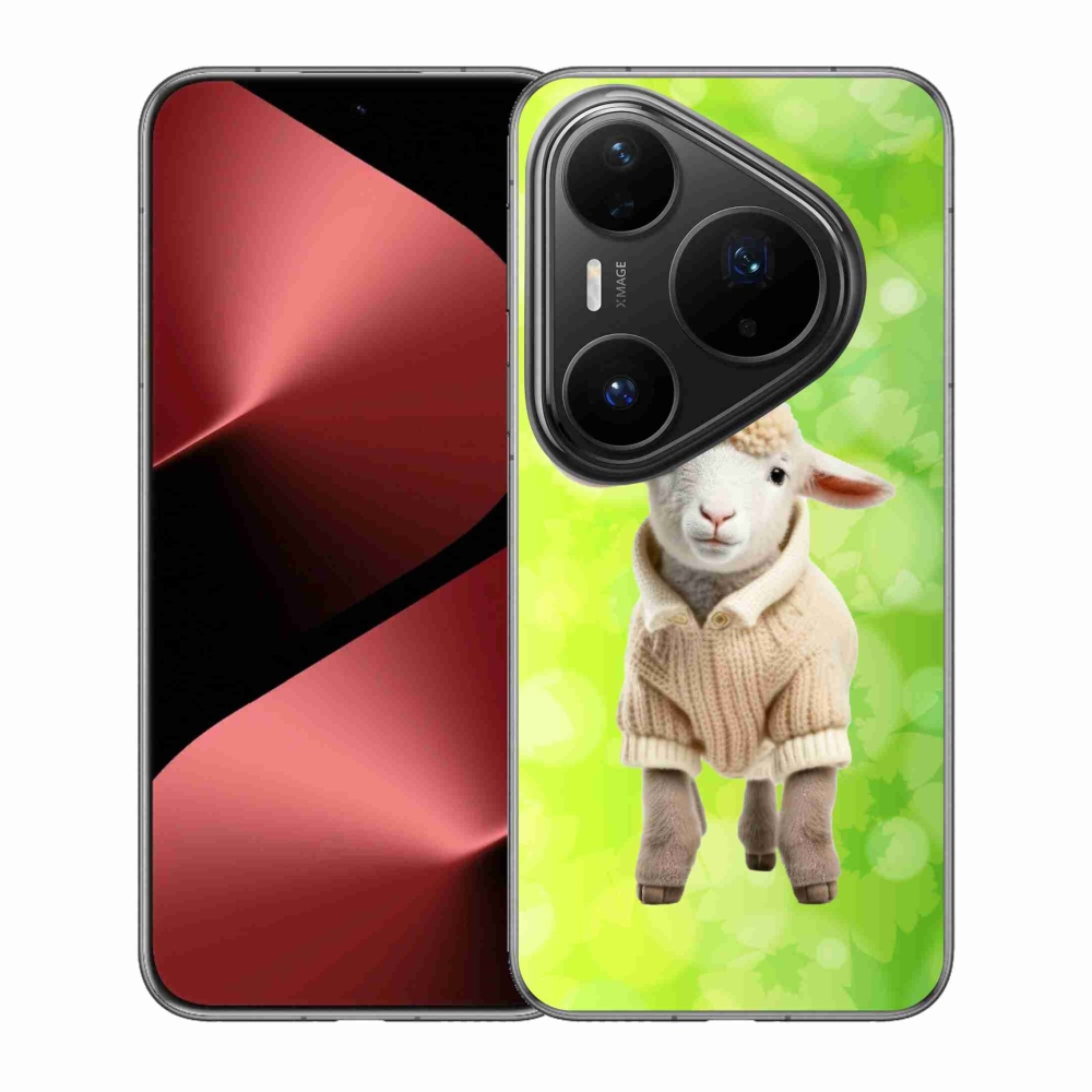 Gél borítás mmCase a Huawei Pura 80 Pro számára - bárány pulóverben