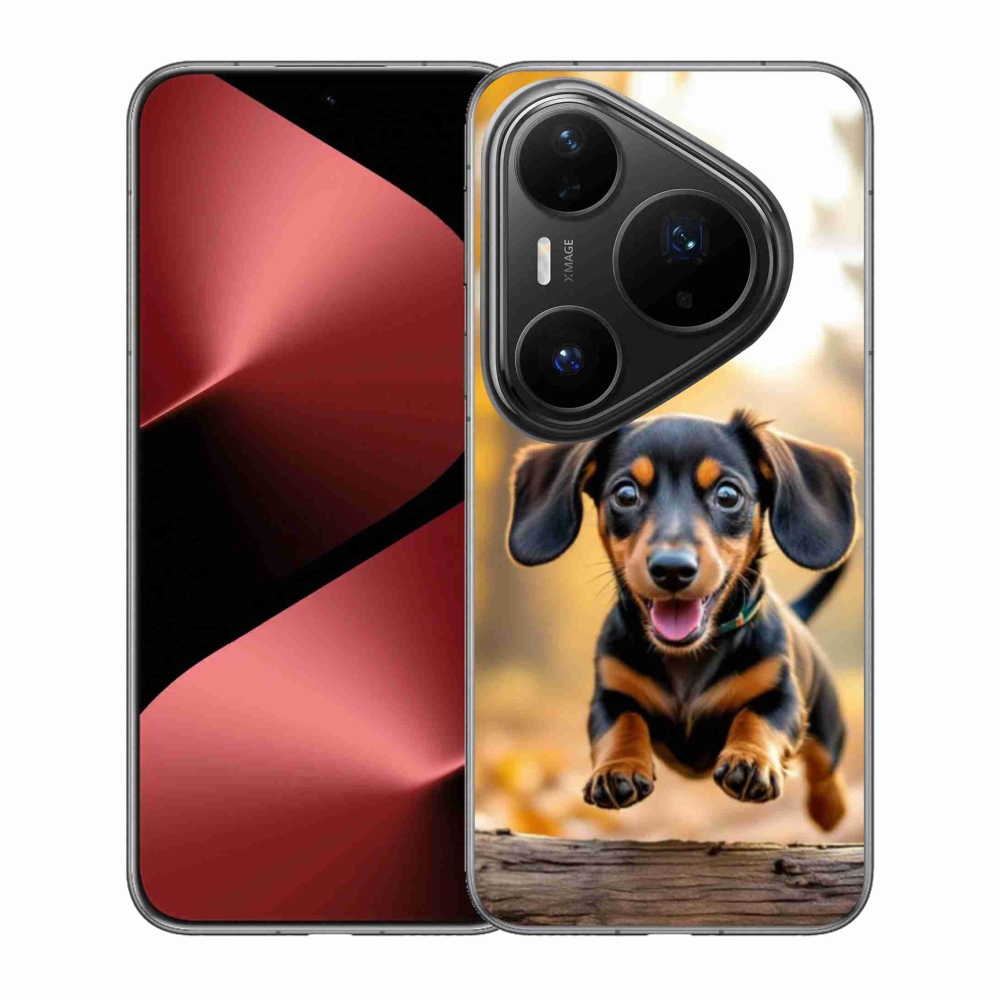 Zselés borítás mmCase a Huawei Pura 80 Pro készülékhez - tacskó 2