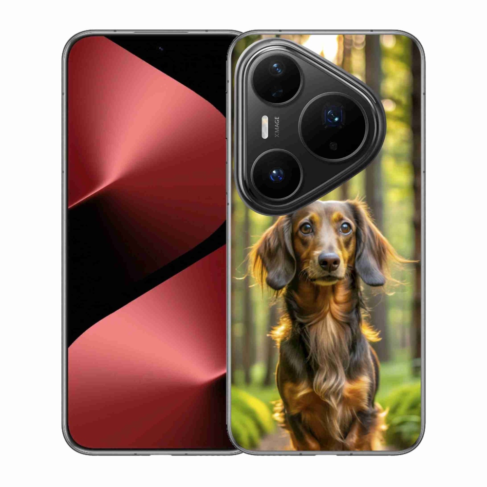 Gél borítás mmCase a Huawei Pura 80 Pro számára - tacskó 4