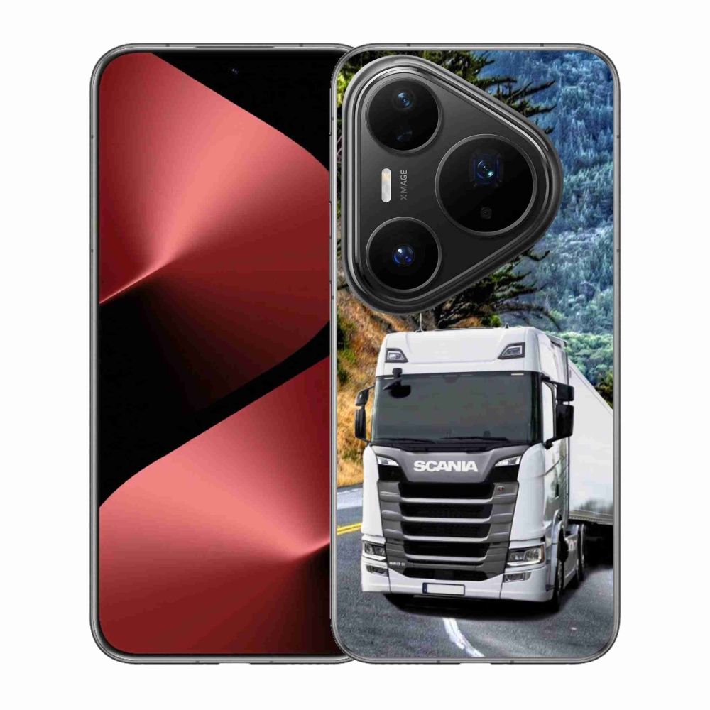 Gél borítás mmCase a Huawei Pura 80 Pro készülékhez - teherautó 1