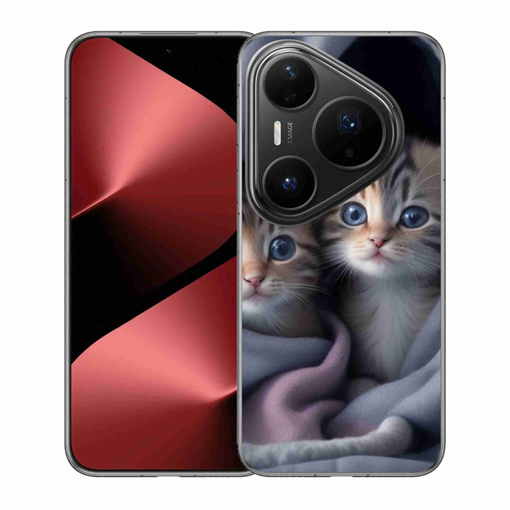 Zselés borítás mmCase a Huawei Pura 80 Pro - cat duo 2 készülékhez