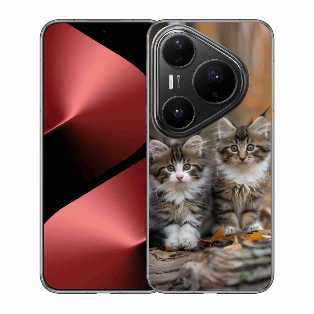 mmCase gél tok a Huawei Pura 80 Pro-hoz – macska duó 3