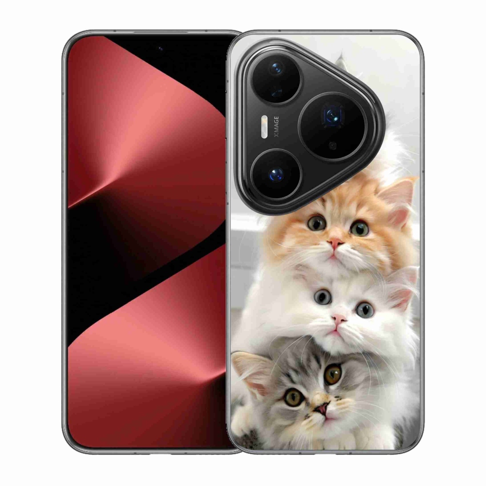 Zselés borítás mmCase a Huawei Pura 80 Pro készülékhez - cat group